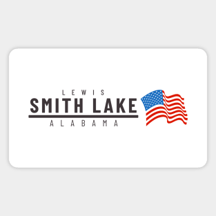 Smith Lake USA - light text Magnet